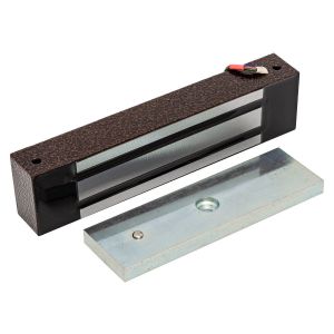 ML-400KB-2 с уголком (коричневый) Замок электромагнитный