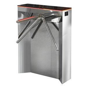 SA400-E300-EM (нержавеющая сталь + декоративный камень) Турникет-трипод