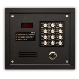 PRO-TM (черный) Блок вызова домофона