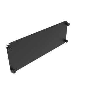 Заглушка 4U в телекоммуникационный шкаф 19", монтаж без инструментов