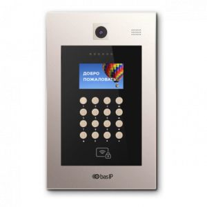 Вызывная панель IP-домофона BAS-IP AA-09BV Gold гибрид