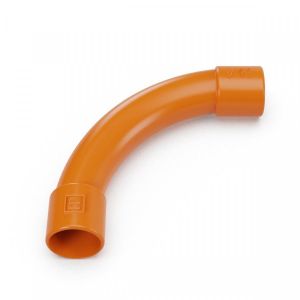Соединитель угловой оранжевый D20 мм (PR13.02477) Соединитель угловой