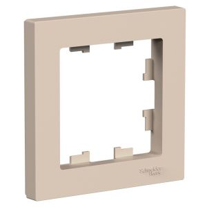 AtlasDesign рамка 1-местная, песочный (ATN001201) Рамка