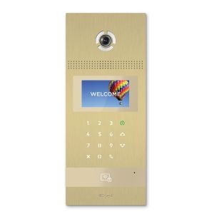 Вызывная панель IP-домофона BAS-IP AA-12FB GOLD