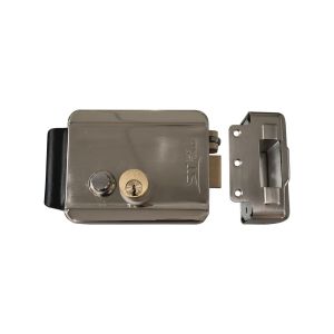 ST-EL-02 (хром) (версия 3) Замок электромеханический