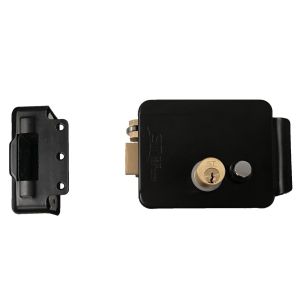 ST-EL-03 (черный) (версия 3) Замок электромеханический