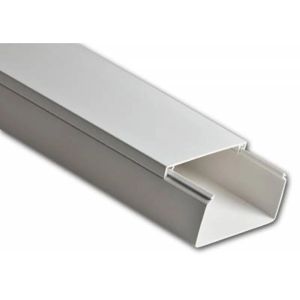 Кабель-канал 80х60 L2000 пластик с двойным замком УралПак