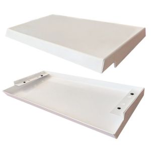 Козырек дождезащитный для шкафов 400х200 «Аякс», нержавеющая сталь Козырёк