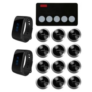 Влагозащищённый комплект вызова официанта гостем и поваром iBells-50