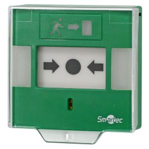 ST-ER106DLS-GN Устройство разблокировки двери с восстанавливаемой кнопкой