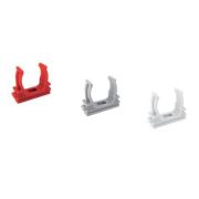 Ecoplast клипса для аспирационной системы D25, АБС, красный (50 шт) (49725-50) Клипса для аспирационной системы