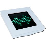 МИНИ-12-ДИН1 (MINI-DIN-LR) «Влево-Вправо» Оповещатель охранно-пожарный световой динамический (табло)