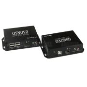 TLN-HiKMA/1+RLN-HiKMA/1 Удлинитель HDMI, USB, RS232, ИК-сигнала