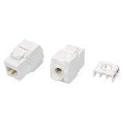 KJ8-8P8C-C5e-180-TLS-WH Вставка Keystone Jack RJ-45