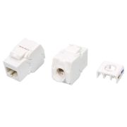 KJ8-8P8C-C6-180-TLS-WH Вставка Keystone Jack RJ-45
