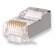 Коннекторы 8P8C FTP Cat.5e 3U (RJ-45) (100шт) (10-0201) Разъем RJ-45