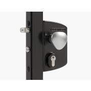 LEKQ4040 U4L (цвет: RAL 9005, черный) Замок электромеханический для калиток