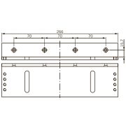L-кронштейн для EMC 1200 ALH и EMC 1200-2 ALH Крепление L-образное