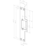Eff-Eff (----16940-01) Планка, плоская, короткая