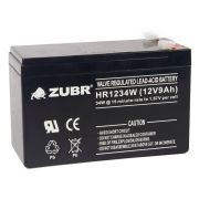ZUBR HR 1234W (12V, 9Ah) Аккумулятор герметичный свинцово-кислотный