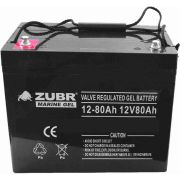 ZUBR MARINE GEL NPG 12-80 (12V, 80Ah) Аккумулятор герметичный свинцово-кислотный