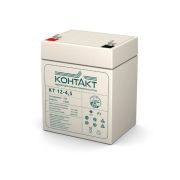 Контакт КТ 12-4,5 Аккумулятор герметичный свинцово-кислотный