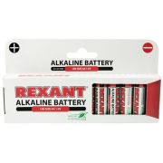 Алкалиновая батарейка AA/LR6 1,5 V 12 шт. REXANT (30-1026) Элемент питания
