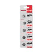 Литиевые батарейки CR1220 3 V 40 mAh блистер(30-1102) Элемент питания