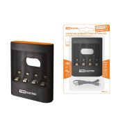 Зарядное устройство 36044 (3600mA 4слота АА/ААА 4 кан.USB) (SQ1702-0100) Зарядное устройство