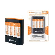 Зарядное устройство 36044Н (3600mA 4слота АА/ААА 4 кан.+4xAA2500 USB) (SQ1702-0101) Зарядное устройство