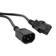 PWC-IEC13-IEC14-0.5-BK Кабель питания