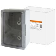 ЩМП-0-3, прозрачная крышка ABS, IP65, 400x300x170 Бокс пластиковый антивандальный