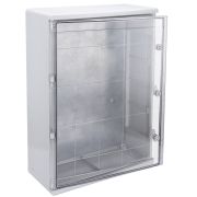 Корпус пластиковый навесной ЩМПп 800х600х260 прозрачная дверь УХЛ1 IP65 с монтажной платой (MKP92-N-806026-65) Корпус пластиковый прозрачная дверь