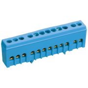 Шина N «ноль» в корпусном изоляторе на DIN-рейку ШНИ-6х9-8-К-С (YNN10-69-8KD-K07) Шина в корпусном изоляторе на DIN-рейку