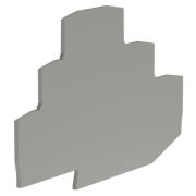 Изолятор торцевой для клеммы VPR-2.5-3L (D-VPR-2.5-3L) Изолятор торцевой для клемм