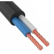 ПВС 2х1,5 черный ГОСТ ККЗ Кабель силовой многопроволочный