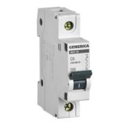 GENERICA ВА47-29 1P C 6А 4,5кА (MVA25-1-006-C) Автоматический выключатель