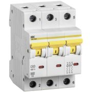 ВА47-60M 3P C 63А 6кА KARAT (MVA31-3-063-C) Автоматический выключатель