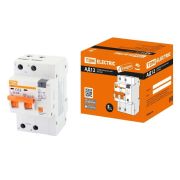 АД12 2Р 20А 30мА (SQ0204-0108) Автоматический выключатель дифференциального тока