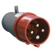 Вилка 014 3Р+РЕ 16А 380В IP44 (SQ0601-0002) Вилка