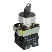 Переключатель LAY5-BD33 на 3 положения «I-0-II» стандартная ручка 2NO (BSW60-BD-3-K02) Переключатель