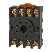 Р8Ц, цокольный 8-pin на DIN-рейку/плоскость TDM (SQ1503-0019) Разъем