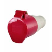 Розетка 214 переносная 3Р+РЕ 16А 380В IP44 (SQ0603-0011) Розетка