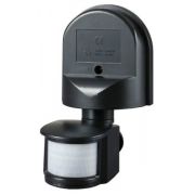 Датчик движения ДД-008 1100Вт 180град 12м IP44 черный (LDD10-008-1100-002) Датчик движения