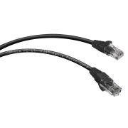 PC-UTP-RJ45-Cat.6-3m-BK (8666c), чёрный Патч-корд медный