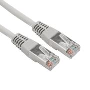 Патч-корд F/UTP, CAT 5e, RJ45-RJ45, 26AWG, LSZH, серый, 0,3м REXANT (02-0110-03) Патч-корд FTP