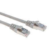 Патч-корд S/FTP CAT 6A (10G), RJ45-RJ45, 28AWG, LSZH, серый, 1м REXANT (02-0390-1) Патч-корд медный
