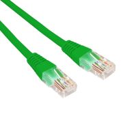 Патч-корд U/UTP CAT 6, RJ45-RJ45, 26AWG, LSZH, зеленый, 1м REXANT (02-0296-1) Патч-корд UTP
