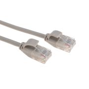 Патч-корд U/UTP CAT 6A (10G), RJ45-RJ45, 28AWG, LSZH, серый, 0.5м REXANT (02-0380-05) Патч-корд UTP