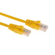 Патч-корд U/UTP, CAT 5e, RJ45-RJ45, 26AWG, LSZH, желтый, 0,3м REXANT (02-0105-03) Патч-корд UTP